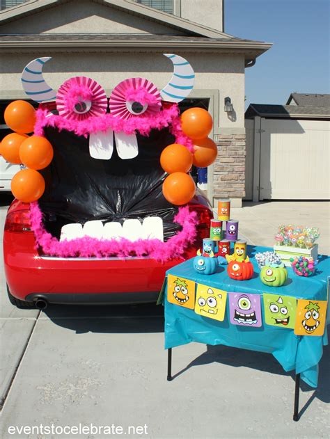 Trunk Or Treat Monster Events To Celebrate