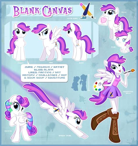 Blank Canvas Official Reference Guide By Centchi On Deviantart With