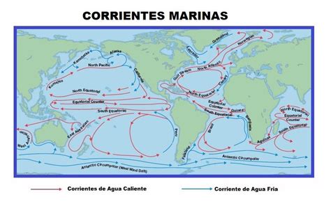 El Mapa De Las Corrientes Marinas Mapas De El Orden Mundial Eom Images