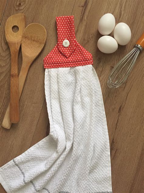 How To Make A Hanging Kitchen Towel Monday Morning Designs