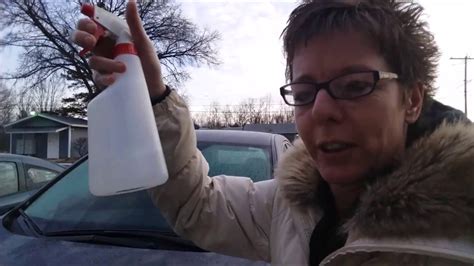 Easy Way To Clean Ice Off Your Windshield Youtube