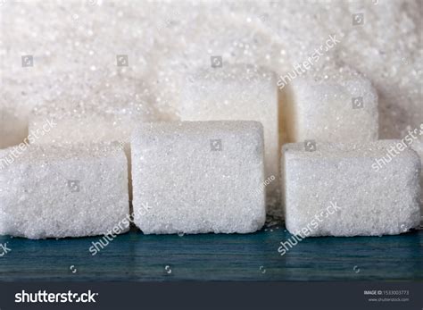Lots White Sugar Some Lumps On Stock Photo 1533003773 Shutterstock
