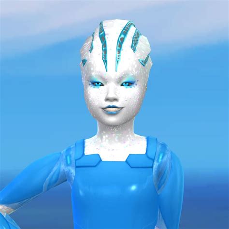 Strange Alien Cyber Head For Child And Toddler Sims 4