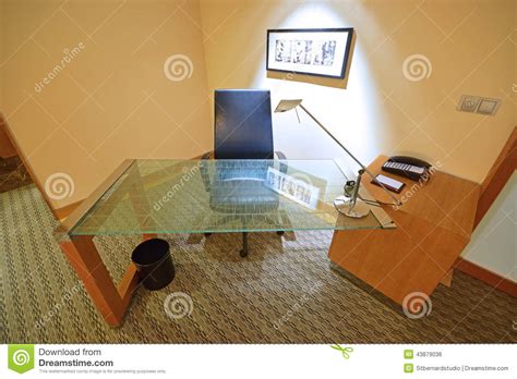 Top glass home office/study tables. Study Table Made From Tempered Glass With Leather Chair ...