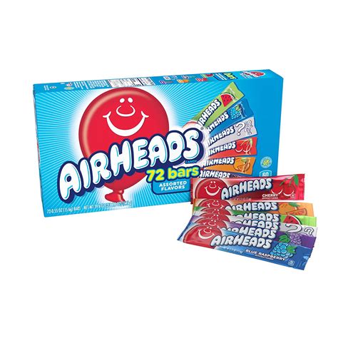 Airheads Candy Bars Variety Bulk Box Chewy Full Size