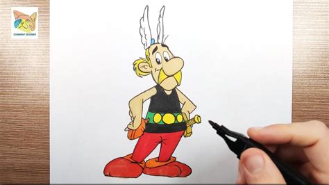 Comment Dessiner Asterix Facilement En Couleur Youtube