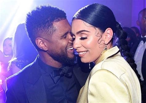 Usher And Girlfriend Reveal Pregnancy At Iheartradio Music Awards Photos