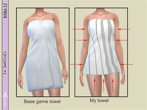 The Sims Resource Shorty Towel