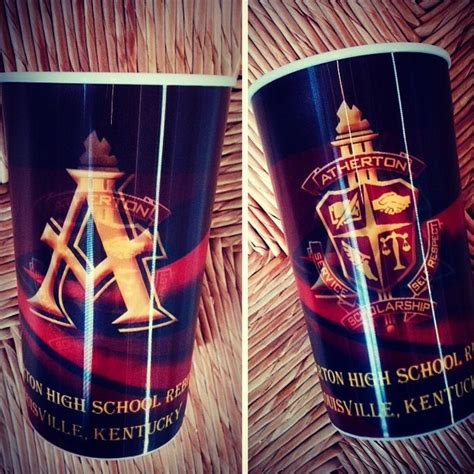 Lenticular Cup For Atherton High School Atherton Root Beer Beer Can