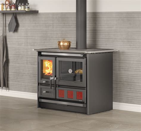 Cucine A Legna Rosa XXL 5 0 Steel La Nordica Extraflame