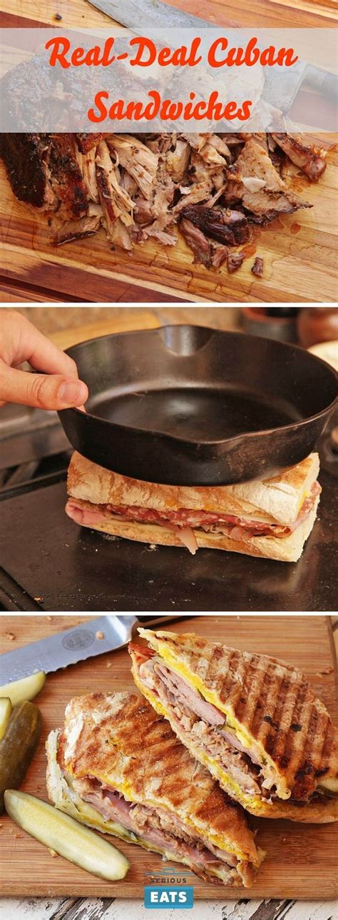 How To Make Real Deal Cuban Sandwiches Cuban Sandwich Recipe Cuban
