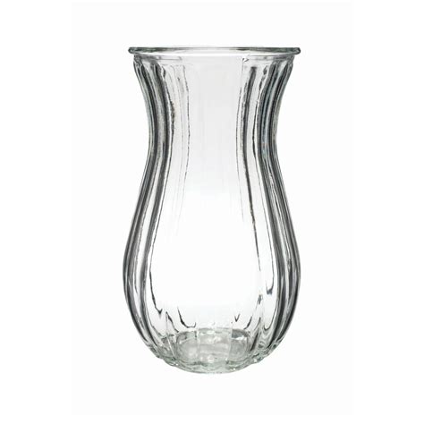 Clear Urn Vase 9 H X 4 Packed 12 Per Case