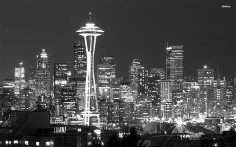 Black & white star wars: Space Needle Wallpapers - Wallpaper Cave