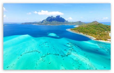 Beautiful Blue Tropical Landscape Ultra Hd Desktop