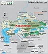Karten und Fakten zu Kasachstan - Weltatlas