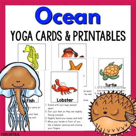 Ocean Themed Yoga Kinesthetic Learning Ocean Unit Yoga For Kids