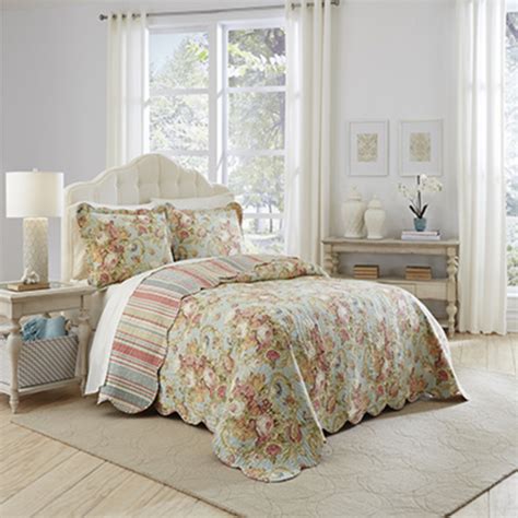If you plan on using a comfortable one all year round, choose seasonal linens or choose one of the seasonal options and change the lower floors into. Spring Bling Bedspread by Waverly Bedding Collection ...
