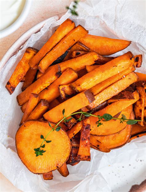 Chips Di Patate Dolci In Friggitrice Ad Aria Buonissime E Croccanti