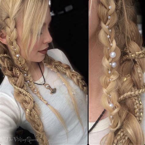 The Pigtail Braids To Try As An Adult In Viking Hair Hair
