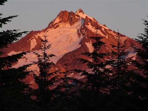 Mt Jefferson Oregon Cascades Mountain Photos Natural Landmarks