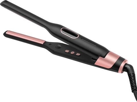 Pencil Flat Iron Small Flat Iron For Short Hair Beard And Pixie Cut 1 2 Inch Fast