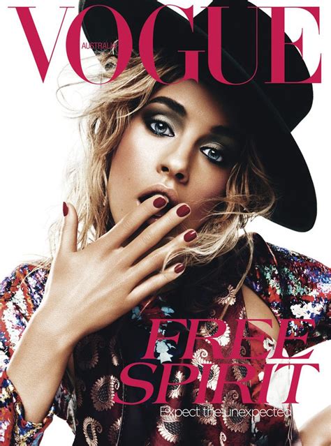 Vogue Australia Cover April 2012 Vogue Australia