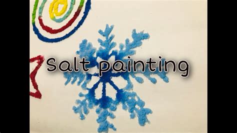 Salt Painting Easy Salt Painting Easy Art And Craft Ideas Best