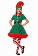 Fantasia de elfo para Meninas - Girls Holiday Elf Costume