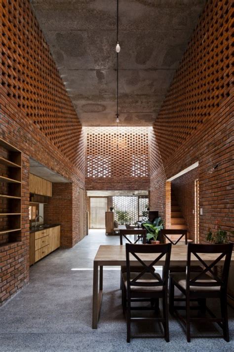 Have an exposed brick wall? A Creative Brick House Controls the Interior Climate and ...