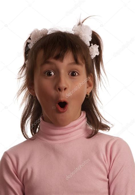 Young Girl Surprised — Stock Photo © Michey 1136840
