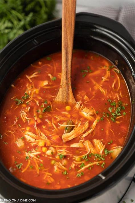 Crockpot Chicken Vegetable Soup Recipe Chicken Soup