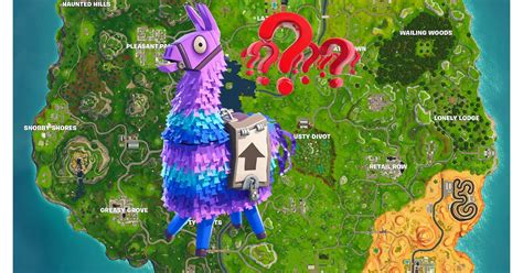 Fortnite Supply Llama Locations Where To Find Them On The Map