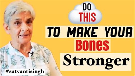 Do This To Make Your Bones Stronger And Avoid Knee And Joint Pain Youtube