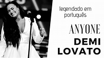 Demi Lovato - Anyone (tradução) - Emotional moments - YouTube