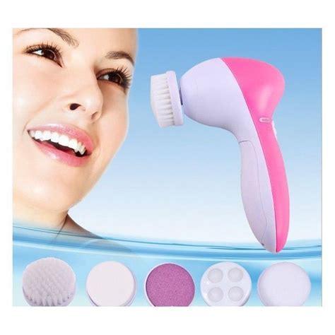 5 In 1 Electric Facial Deep Cleansing Brush And Massager Face Brush Cleansing Skin Care Spa
