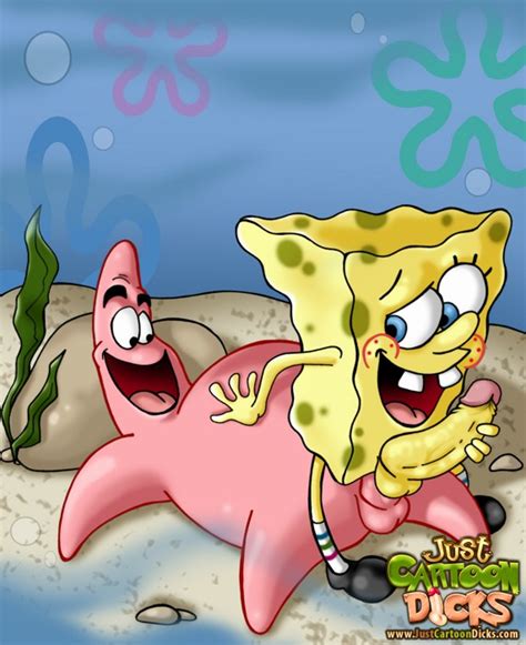Cartoon Spongebob And Patrick Gets Back Pose Anal. 