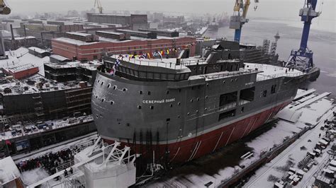 Russia Launches ‘north Pole Floating Arctic Research Vessel The