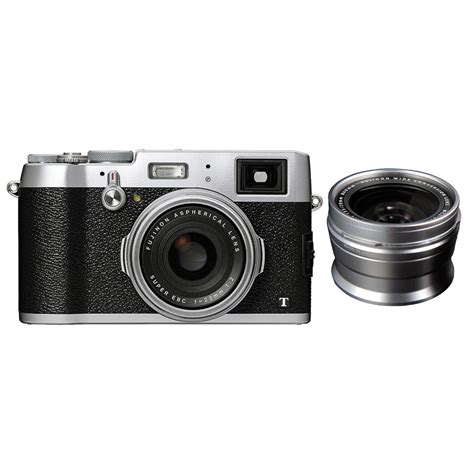 Fujifilm X100t Digital Camera With Wide Angle 16440616 Kit Bandh