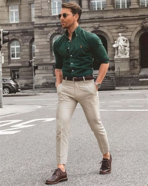 5 Stylish Work Outfits For Cool Men Men Fashion Casual Shirts Mens