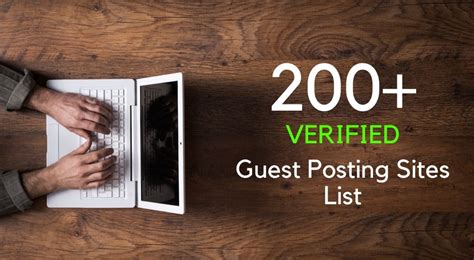 Guest Posting Sites List Infinityknow
