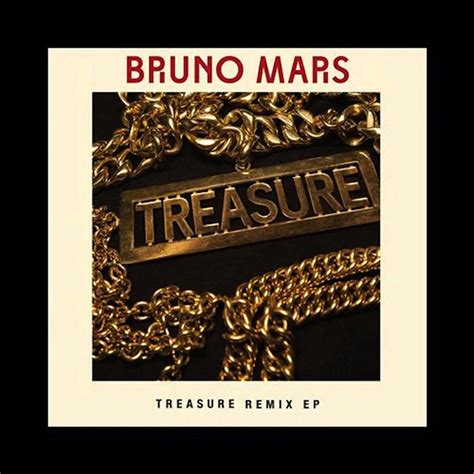 Carátula Frontal De Bruno Mars Treasure Remixes Ep Portada