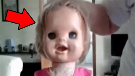 5 Creepy Dolls Moving Top 5 Haunted Dolls Caught On Tape Youtube