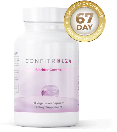 Confitrol24 Bladder Control Incontinency Support Supplement Home