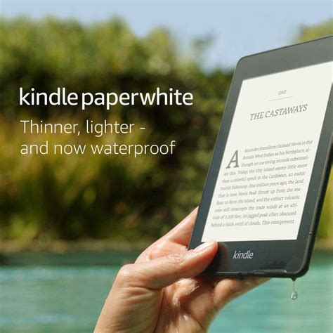 Buy Kindle Paperwhite Waterproof 6 High Resolution Display Wi Fi Free Mobile