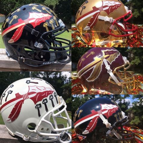 Pin By Bmuk On Fsu Football Helmets Florida State Seminoles Fsu