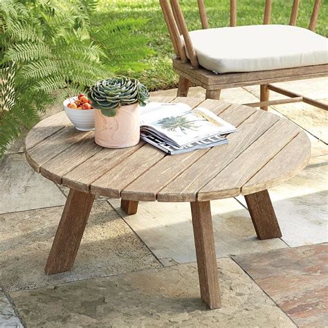 Outdoor coffee table is one idea that you can use to decorate the patio. Timeless Dexter outdoor coffee table