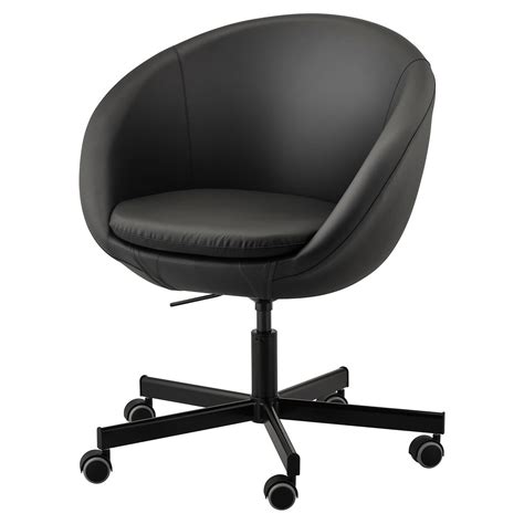 Check out ikea's stylish home furnishing and home accessories now! SKRUVSTA Idhult black, Swivel chair - IKEA