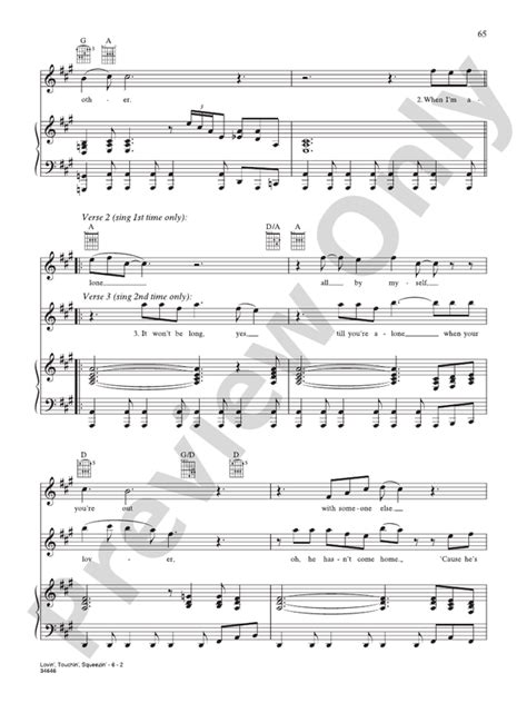 Lovin Touchin Squeezin Piano Vocal Guitar Journey Digital Sheet Music Download