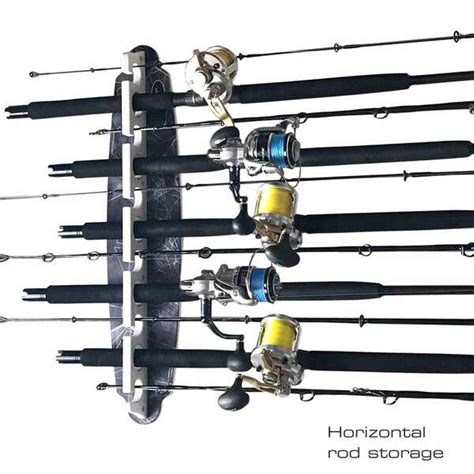 Rush Creek Creations Reel Salty All Weather 2 In 1 11 Rod Wall Storage