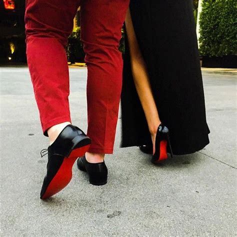 His And Hers Christianlouboutin Christian Louboutin Red Bottoms Fashion Couple Shoes